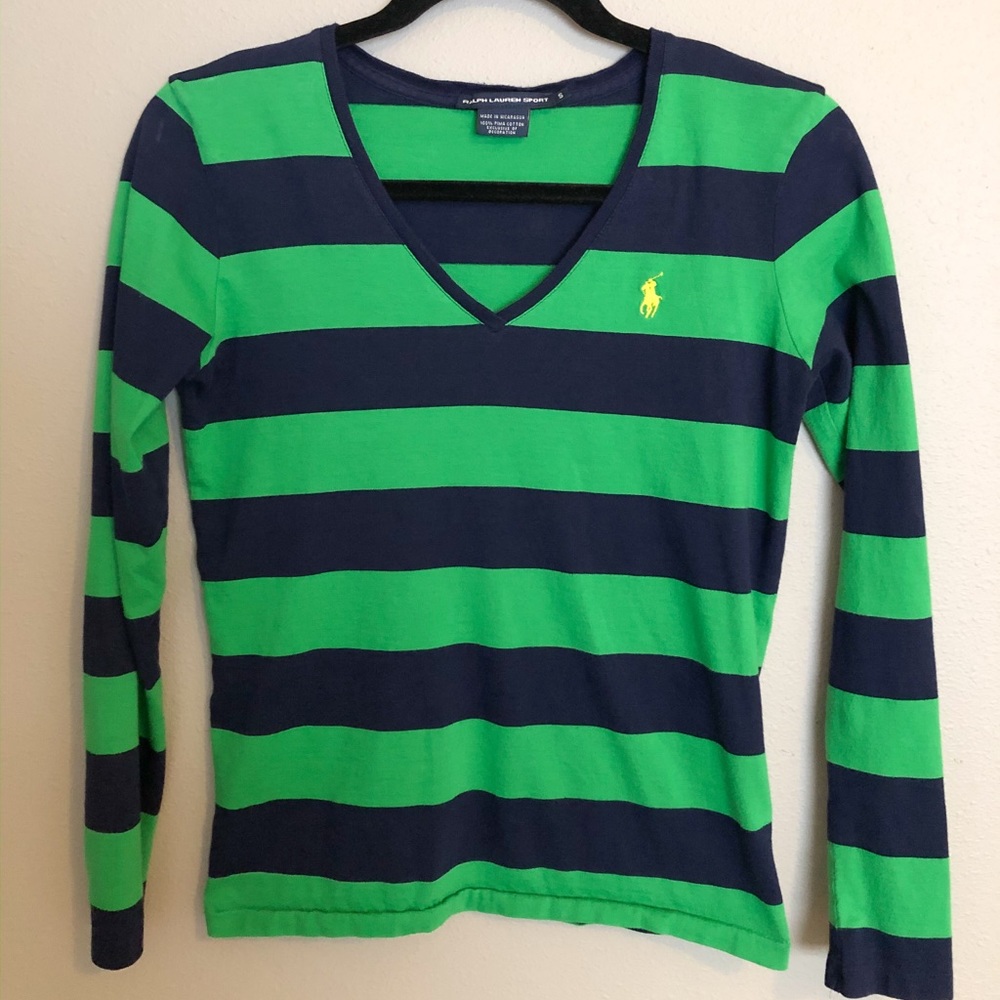 Striped Long Sleeve Ralph Lauren Shirt